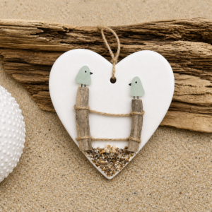 sea glass bird