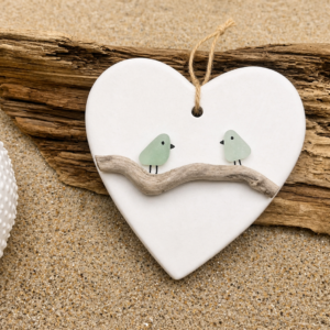 sea glass bird
