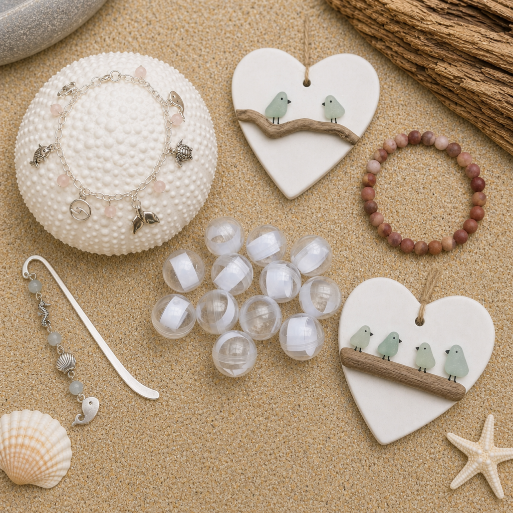 sea glass bird